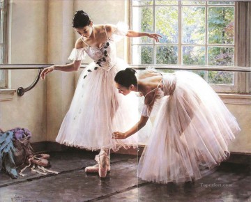  Guan Painting - Ballerinas Guan Zeju19 Chinese